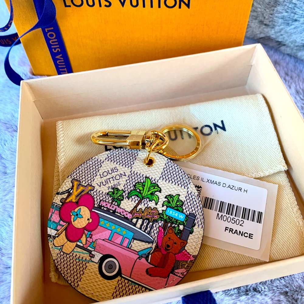 Louis Vuitton XMAS key & bag charm HOLLYWOOD
